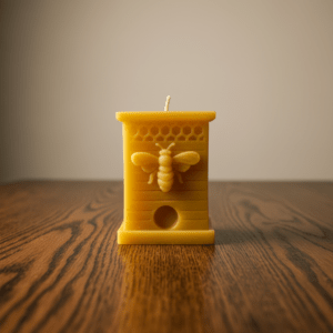 Beeswax Beehive Candle